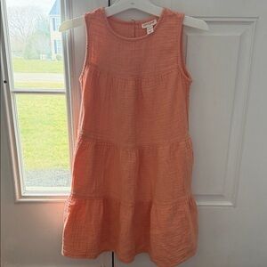 Cat & Jack Peach Tiered Dress